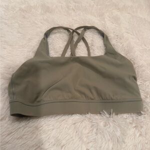 Lululemon Olive Green Sports Bra